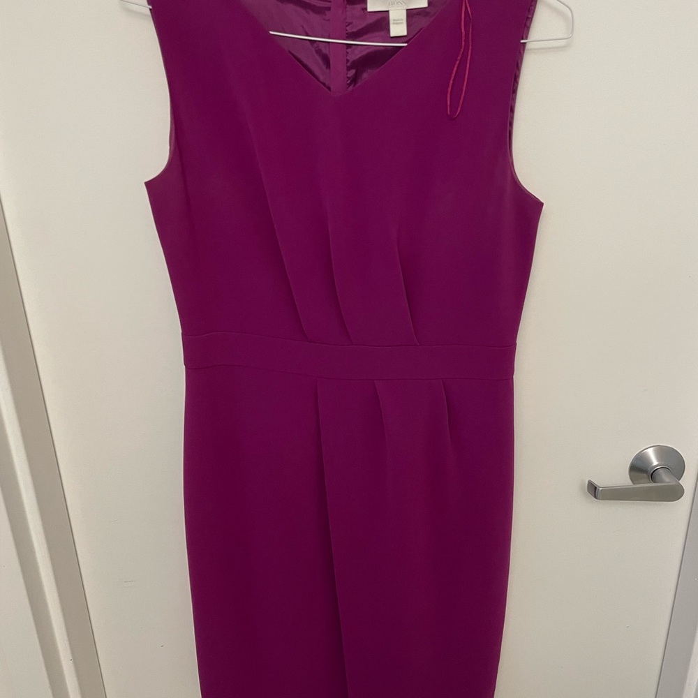 Fuchsia Boss work dress, size 8